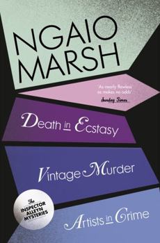 Paperback Vintage Murder: Death in Ectasy. Artists in Crime Book