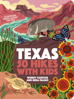 Paperback 50 Hikes with Kids Texas Book