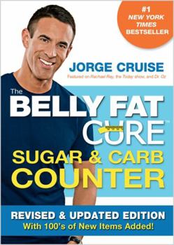 Paperback The Belly Fat Cure Sugar & Carb Counter Book