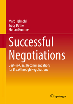 Hardcover Successful Negotiations: Best-In-Class Recommendations for Breakthrough Negotiations Book