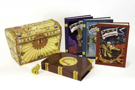 Hardcover My Little Pony: The Daring Do Adventure Collection: A Three-Book Boxed Set with Exclusive Figure Book