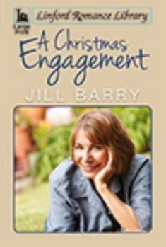 Paperback A Christmas Engagement [Large Print] Book
