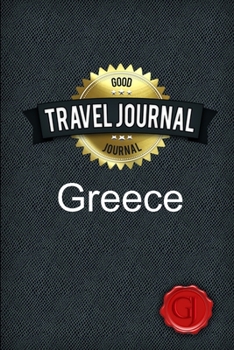 Paperback Travel Journal Greece Book