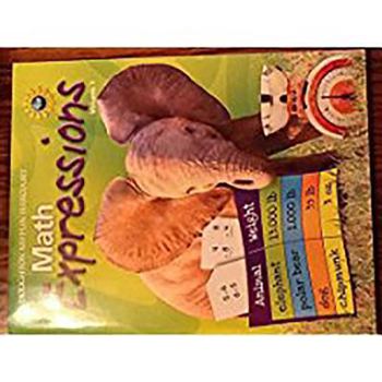Paperback Math Expressions: Student Activity Book Softcover, Volume 1 Level 3 2009 Book