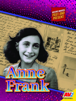 Library Binding Anne Frank Book