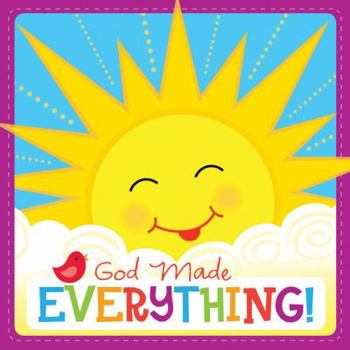 Hardcover God Made Everything Christian Padded Board Book