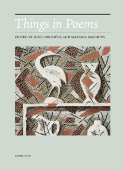 Paperback Things in Poems: From the Shield of Achilles to Hyperobjects Book