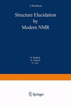 Paperback Structure Elucidation by Modern NMR: A Workbook Book