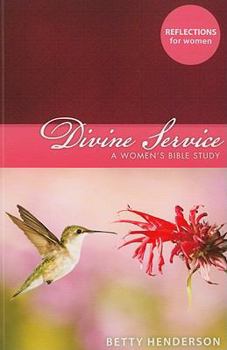 Paperback Divine Service: A Women's Bible Study Book