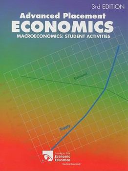 Paperback Advanced Placement Economics: Macroeconomics: Student Activities Book
