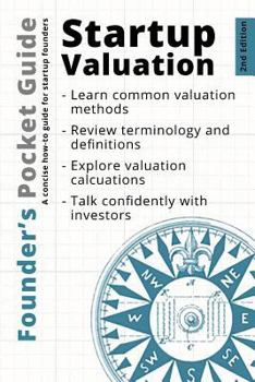 Paperback Founder's Pocket Guide: Startup Valuation Book