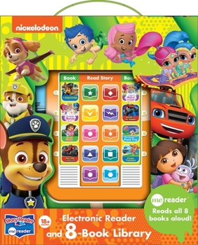 Hardcover Nickelodeon: Me Reader Electronic Reader and 8-Book Library Sound Book Set [With Other and Battery] Book