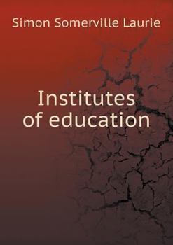 Paperback Institutes of education Book