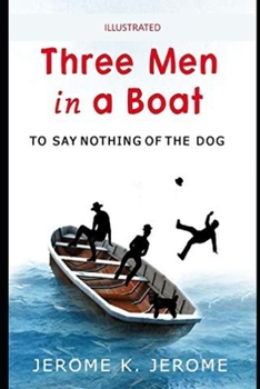 Paperback Three Men in a Boat illustrated Book