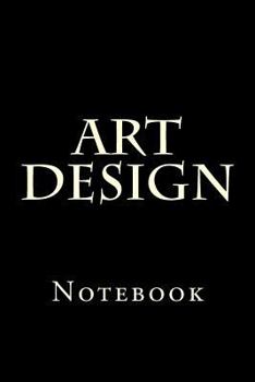 Paperback Art Design: Notebook Book