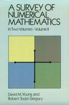 Paperback A Survey of Numerical Mathematics, Vol. 2 Book