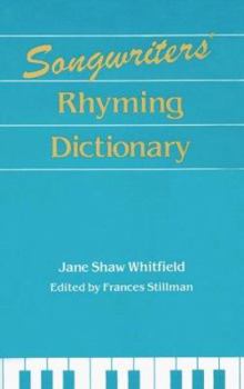 Paperback The Songwriter's Rhyming Dictionary Book