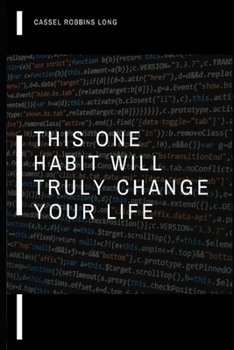 Paperback This One Habit Will TRULY Change Your Life Book