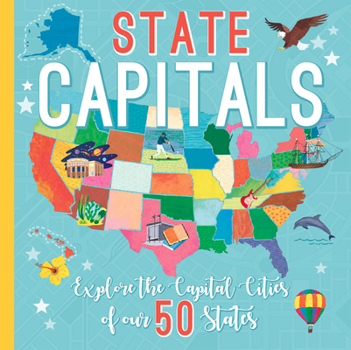 Hardcover State Capitals Book