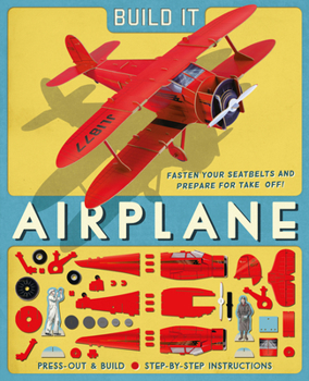 Hardcover Build It: Airplane Book