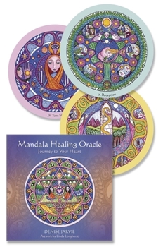 Product Bundle Mandala Healing Oracle: Journey to Your Heart Book