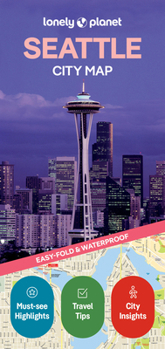 Loose Leaf Lonely Planet Seattle City Map: Durable, Waterproof, Easy-Fold Planning Map with Attractions & Walking Tours Book