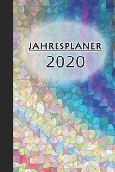 Jahresplaner 2020: Taschenkalender A5 - Terminkalender 2020 - Jahresplaner - Wochenplaner - modisch & schlicht - Organizer
