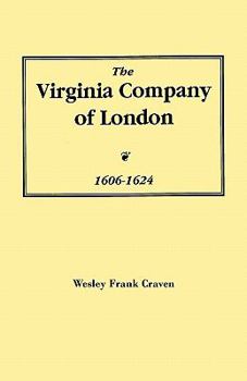 Paperback Virginia Company of London, 1606-1624 Book