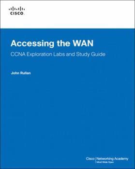 Paperback Accessing the WAN: CCNA Exploration Labs and Study Guide [With CDROM] Book