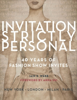 Hardcover Invitation Strictly Personal Book