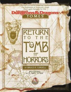 Game Return to the Tomb of Horrors (Advanced Dungeons & Dragons: Tomes) Book