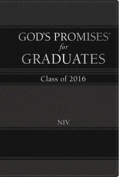 Hardcover God's Promises for Graduates, Class of 2016: New International Version, Black Book