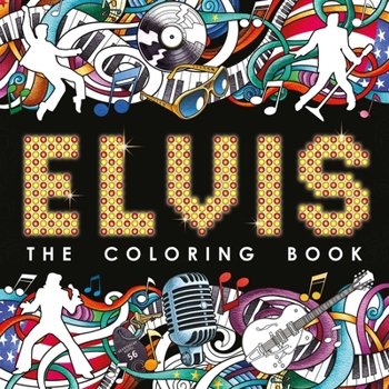 Paperback Elvis: The Coloring Book