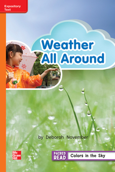 Spiral-bound Reading Wonders Leveled Reader Weather All Around: Approaching Unit 3 Week 4 Grade 2 Book
