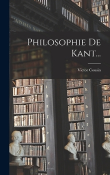 Hardcover Philosophie De Kant... [French] Book