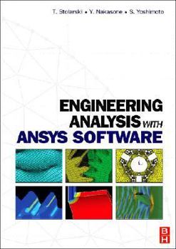 Paperback Engineering Analysis with ANSYS Software Book