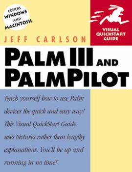 Paperback Palm III & PalmPilot (Visual QuickStart Guide) Book