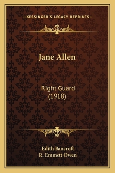 Jane Allen: Right Guard - Book #2 of the Jane Allen