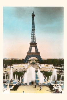 Paperback Vintage Journal Eiffel Tower Book