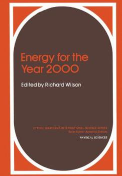 Paperback Energy for the Year 2000 Book