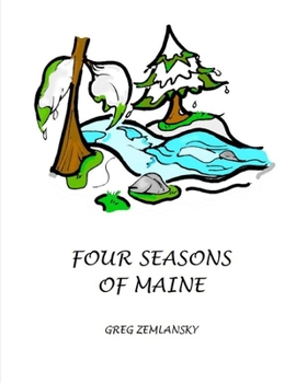 Paperback Four Seasons of Maine Book