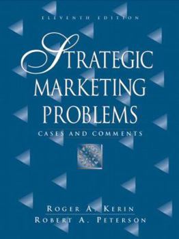 Hardcover Strategic Marketing Problems: Cases and Comments Book