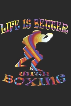 BOXEN NOTIZBUCH: Boxen Notizbuch die Perfekte Geschenkidee für Boxer oder Boxtrainer. Das Buch hat 120 weiße Seiten mit Punktraster die dich beim ... skizzieren unterstützten. (German Edition)
