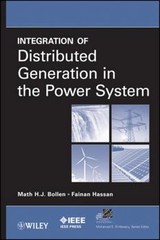 Hardcover Integration of Distributed Generation Book