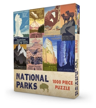 Misc. National Parks Puzzle 1000 Piece Book