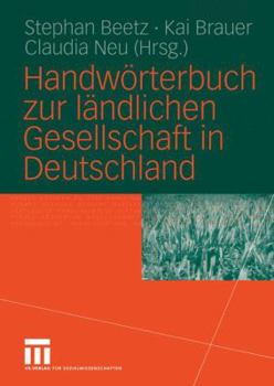 Paperback Handwörterbuch Zur Ländlichen Gesellschaft in Deutschland [German] Book