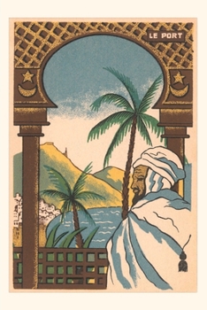 Paperback Vintage Journal North African Port Book