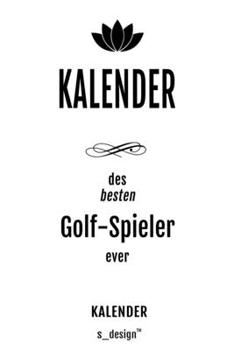 Kalender für Golf-Spieler: Wochen-Planer 2020 / Tagebuch / Journal für das ganze Jahr: Platz für Notizen, Planung / Planungen / Planer,  Erinnerungen und Sprüche (German Edition)