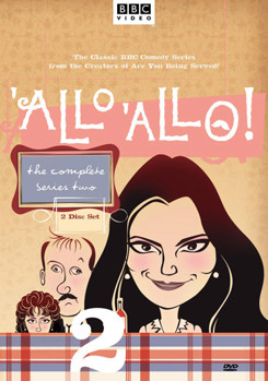 DVD 'Allo 'Allo! The Complete Series 2 Book