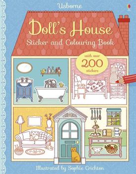 Doll's House Sticker and Colouring Book
